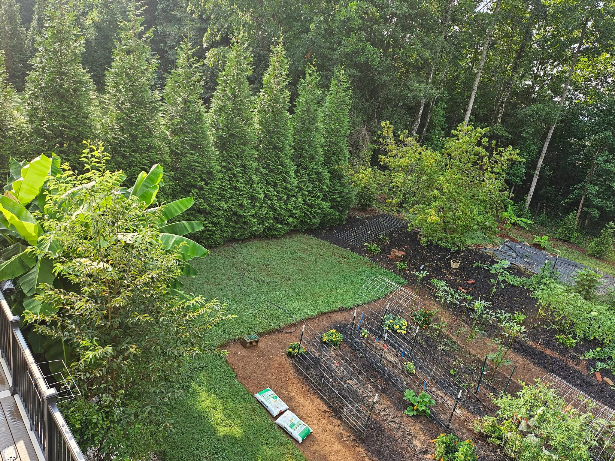 The fields and landscape of No Till Farm
